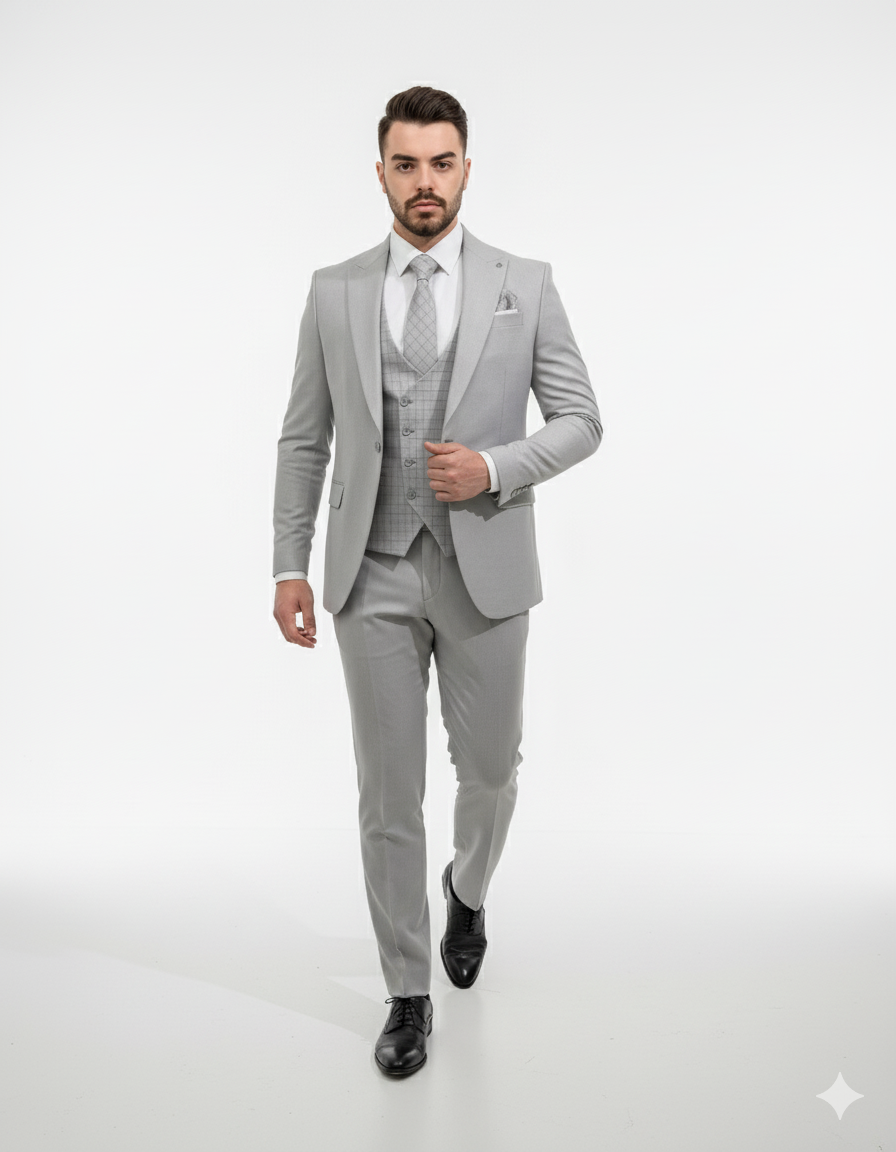 ABITO STILE LANCIA GRIGIO