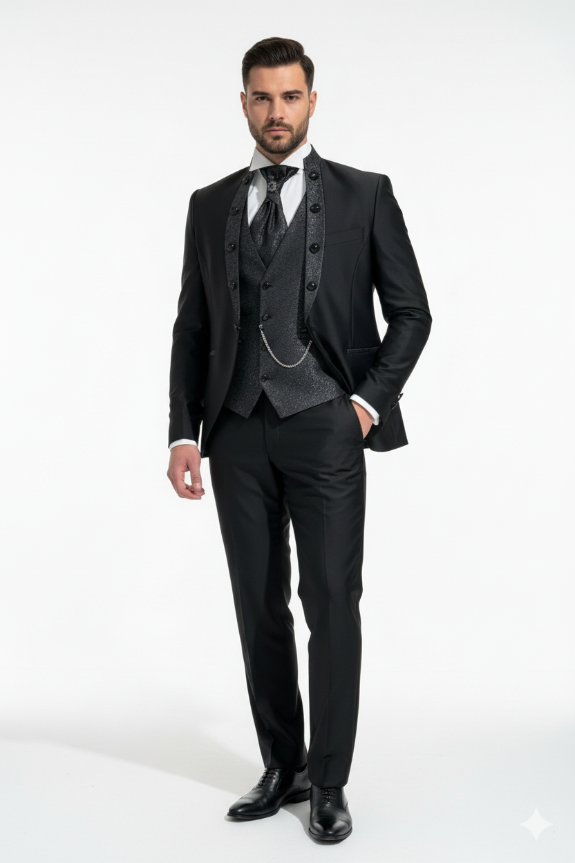 ABITO COREANO INSERTI DAMASCATI