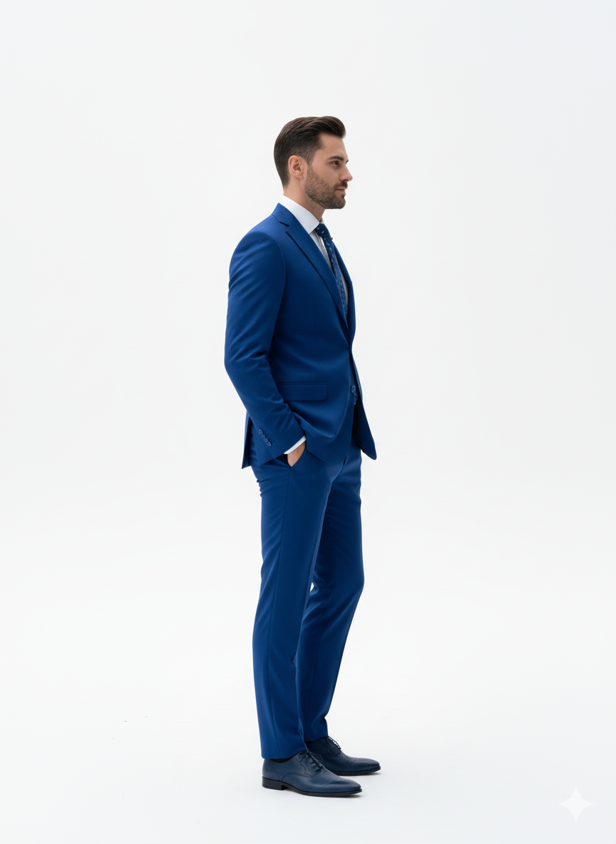 NATIONAL BLUE SOFT DRESS