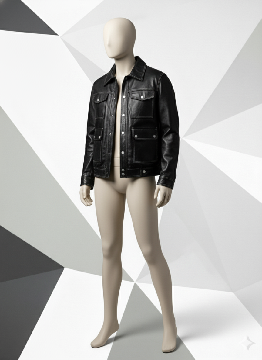 Giubbotto in Pelle M.N.