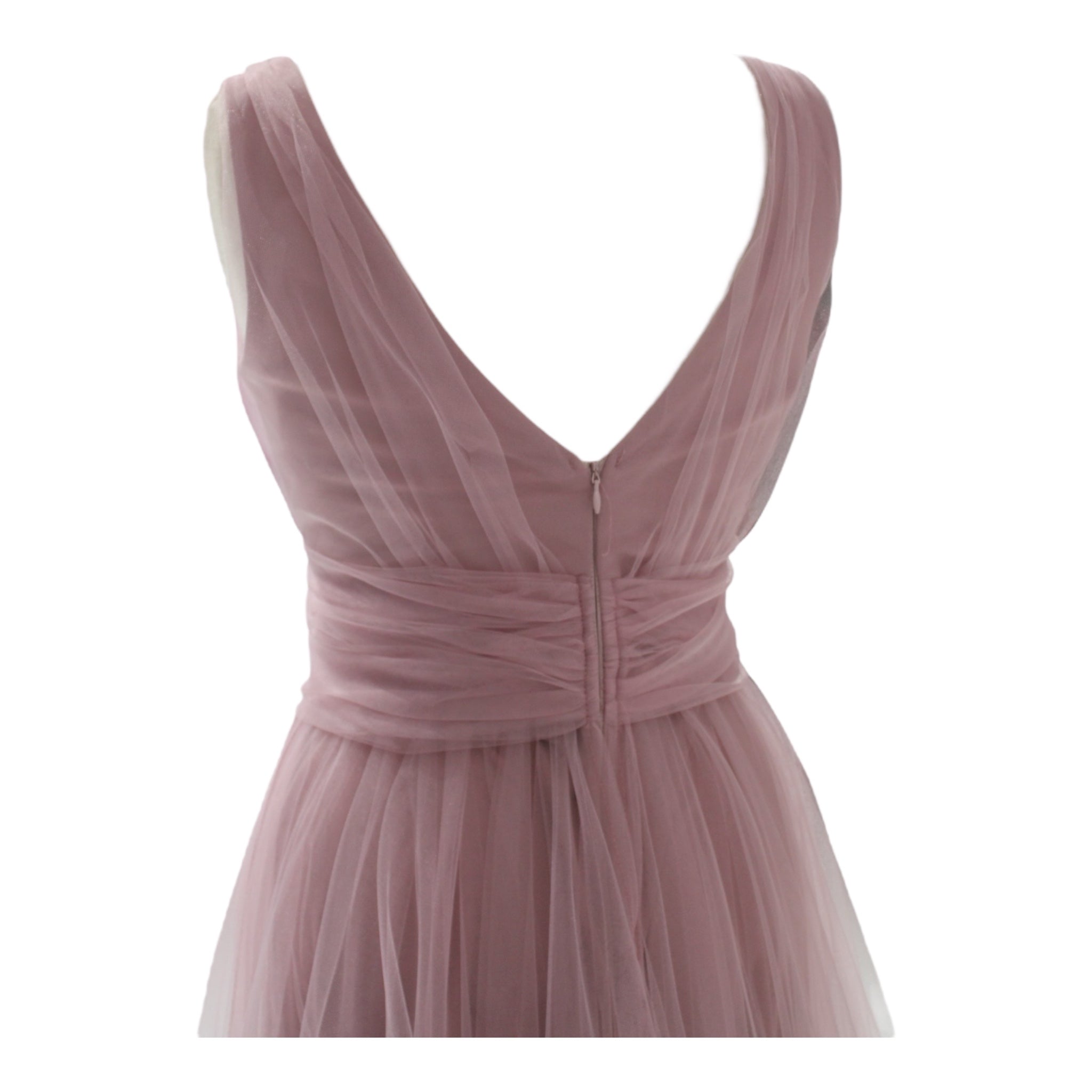 Long pink dress