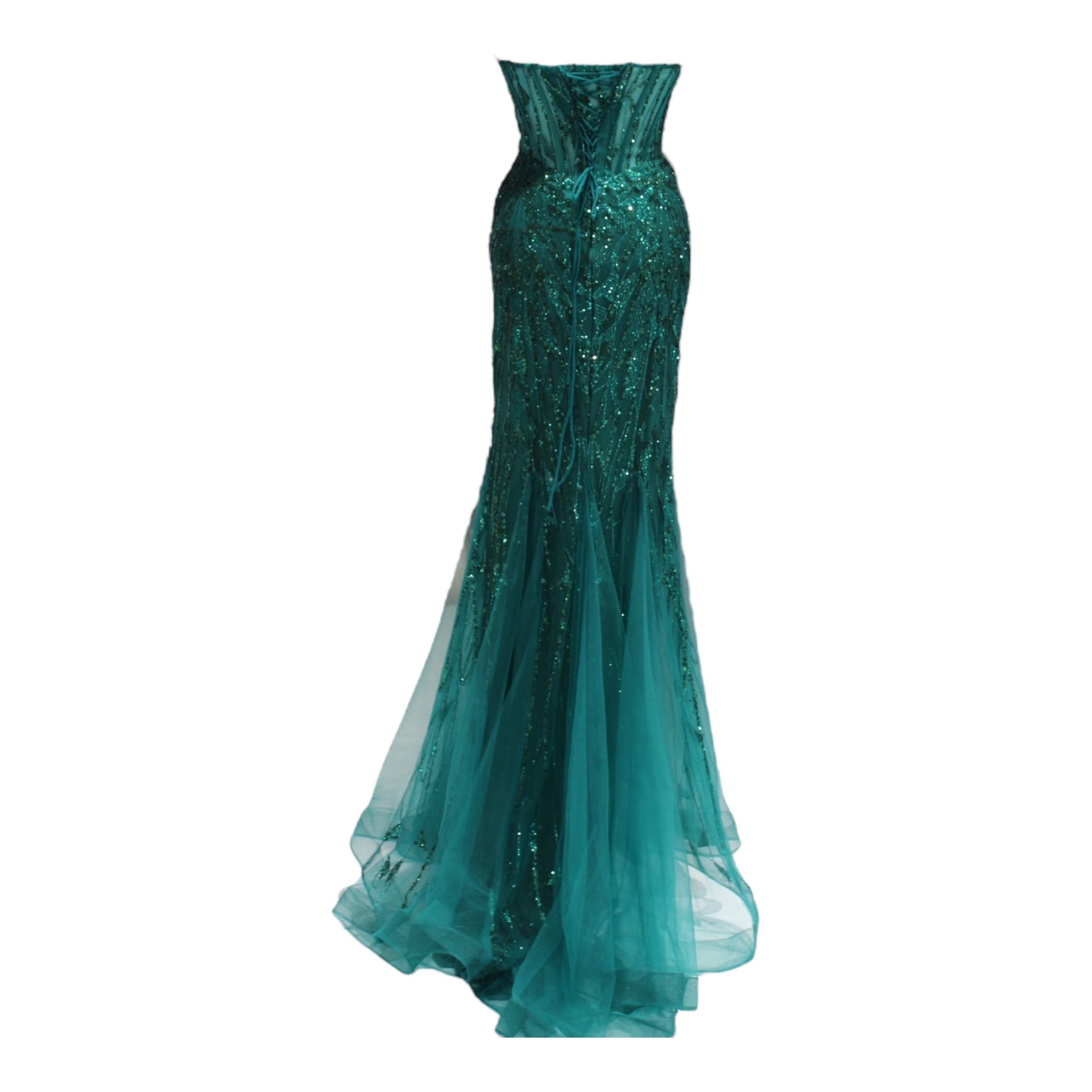 ABITO SIRENA LUREX CON CORPETTO
