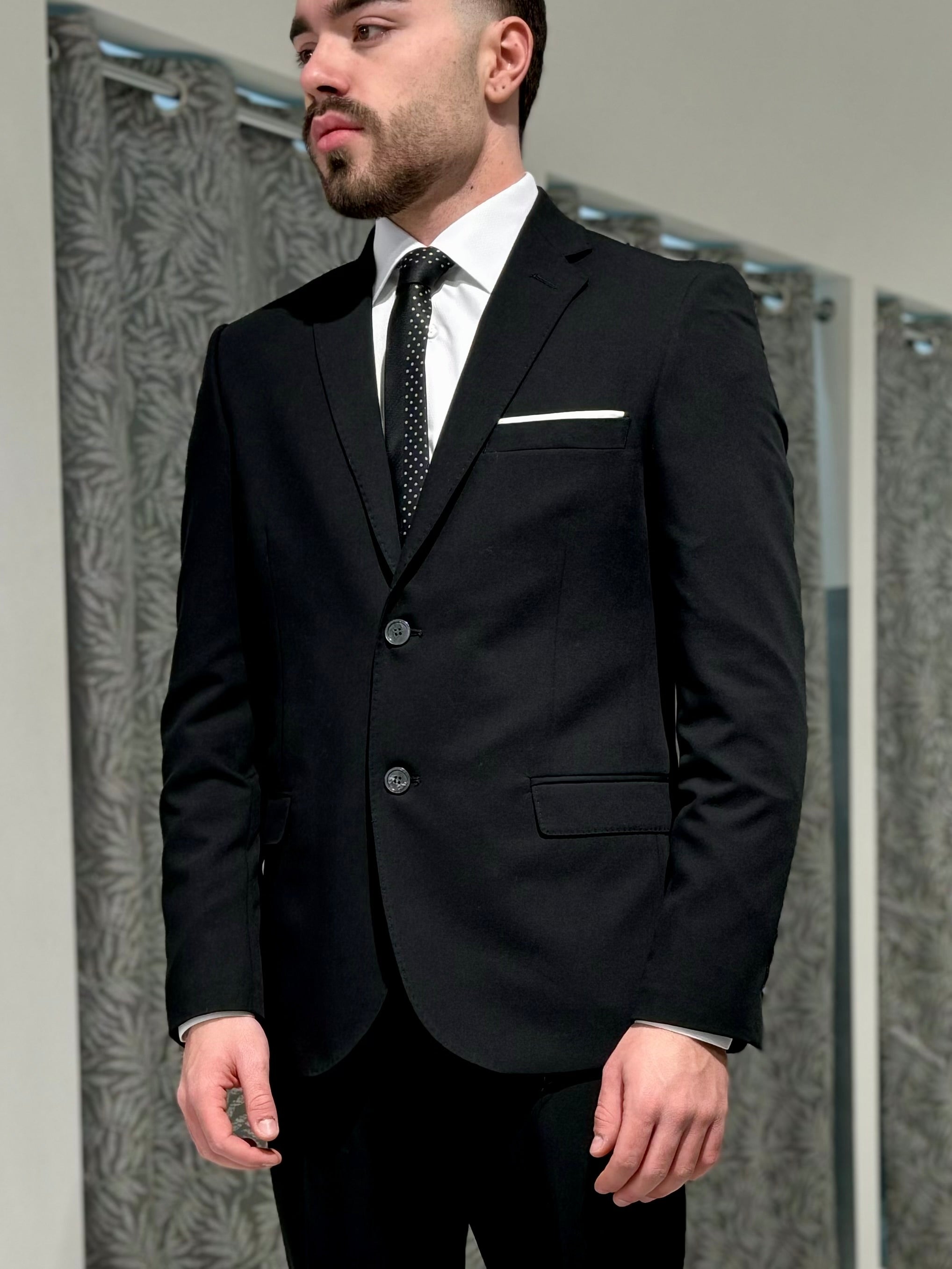 ROBE DOUCE NOIRE