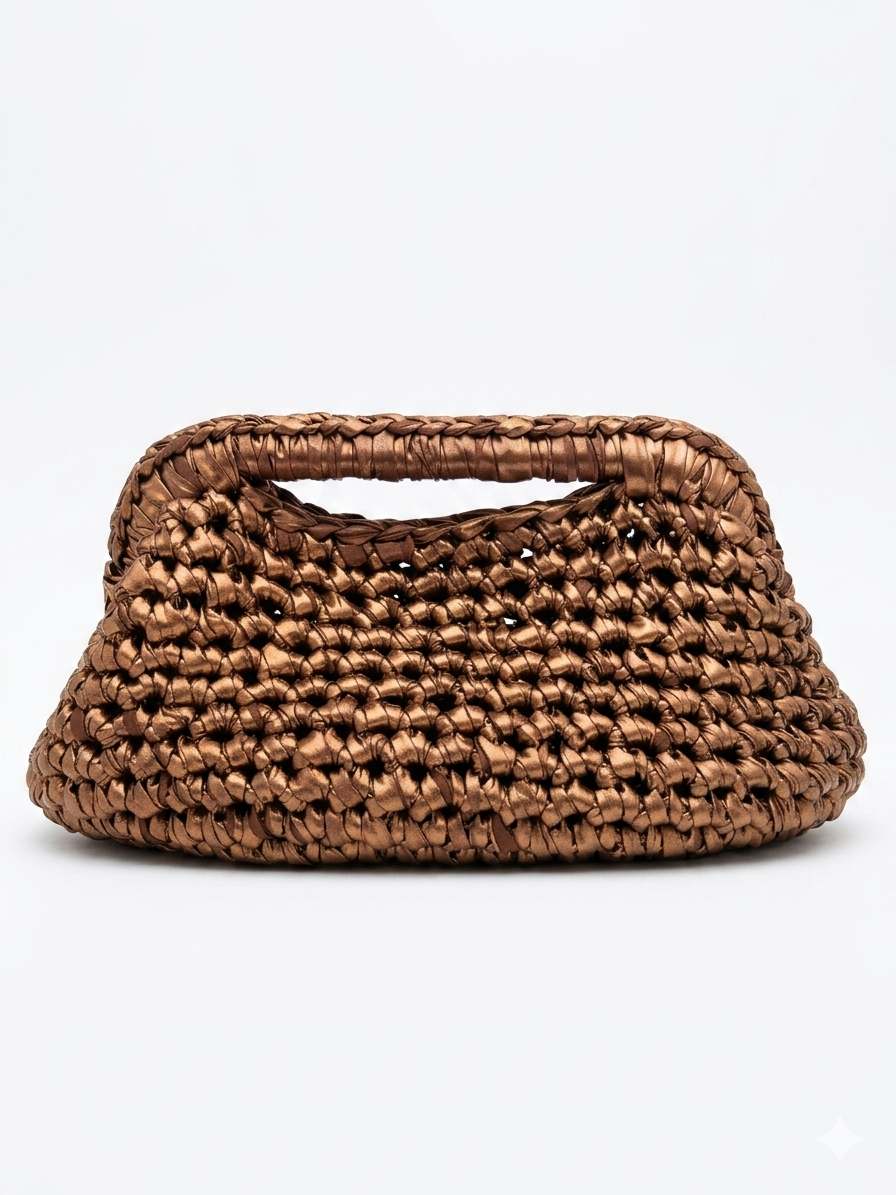CLUTCH BAG SATINATA