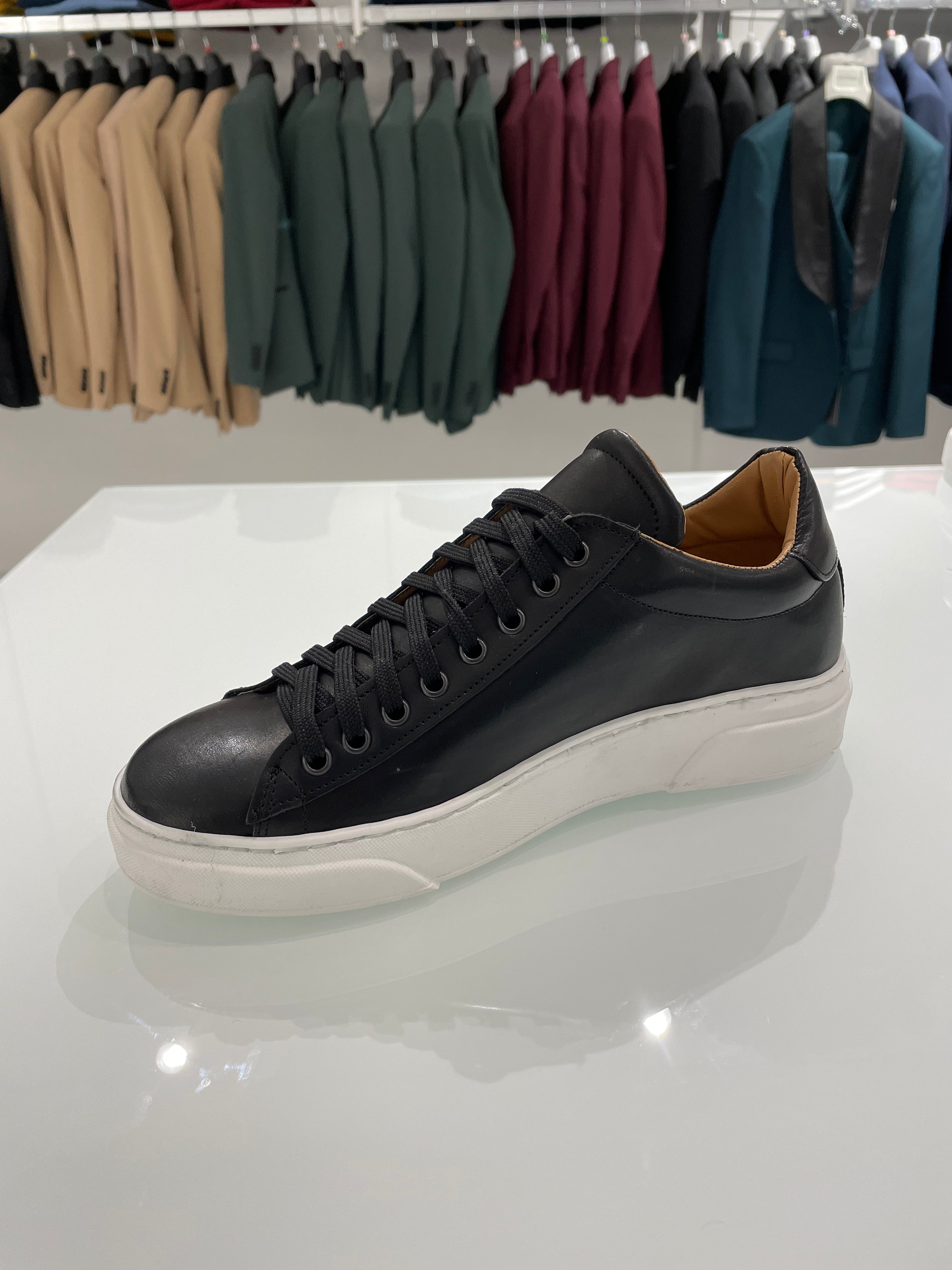 Scarpa elegante in pelle nera