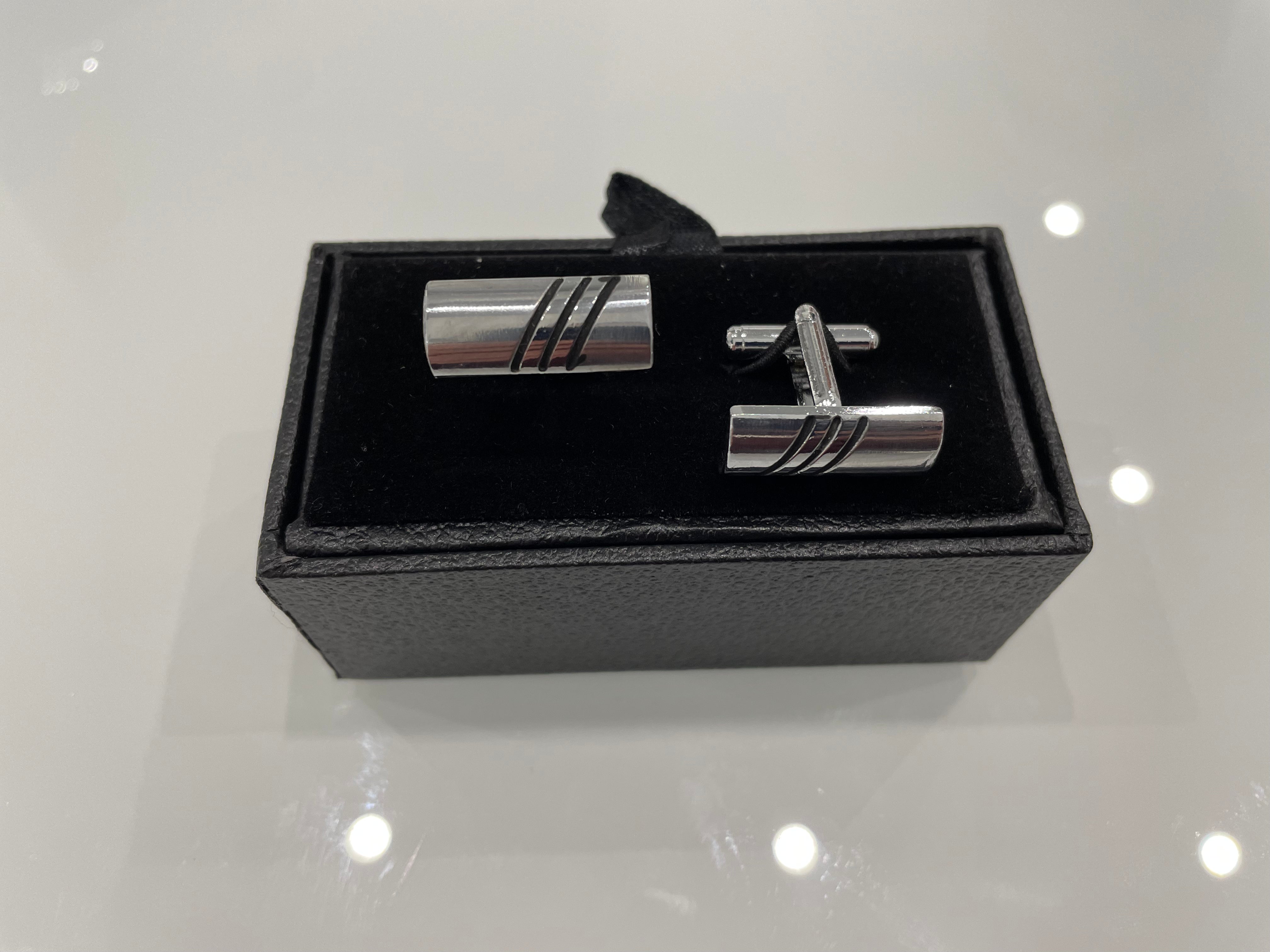 Boutons de manchette « Sports Steel »