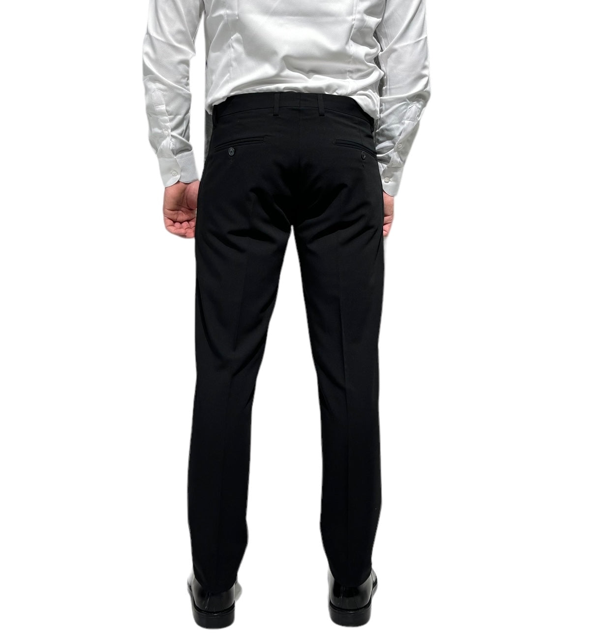 BLACK DOUBLE BREASTED TUXEDO