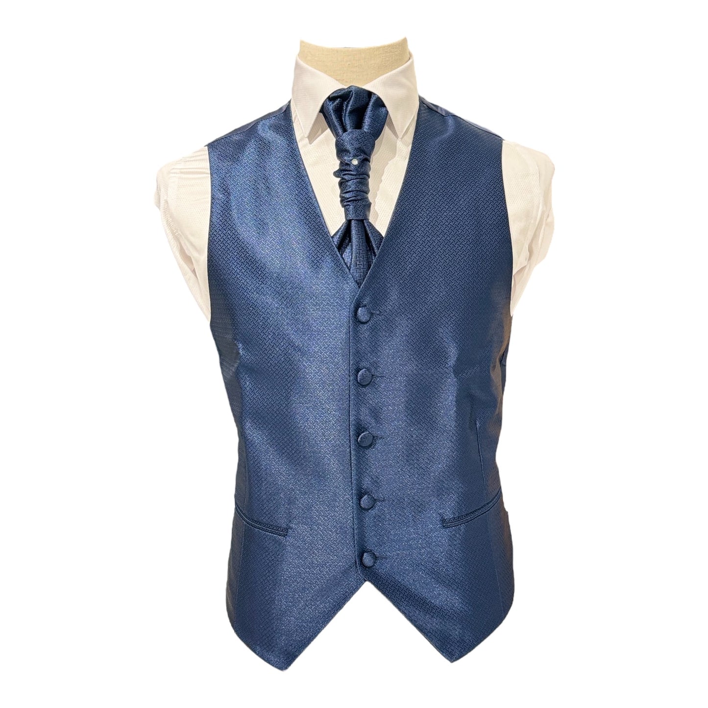 GILET MONOPETTO MICROLAV. BLU