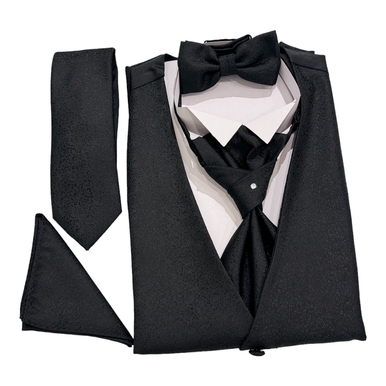 GILET DROIT EN DAMAS NOIR ÉTROIT