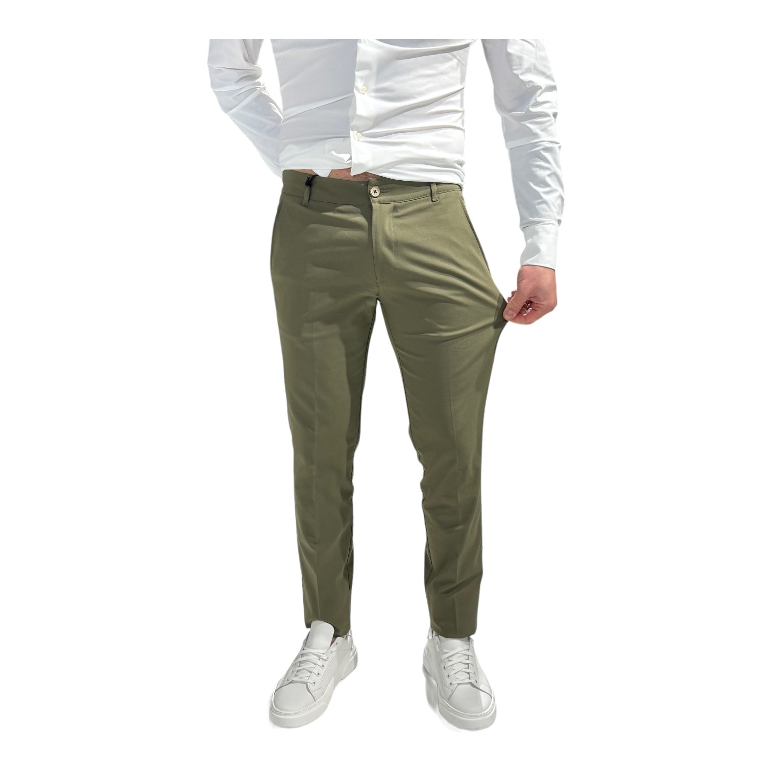 PANTALON PERFORMANCE VERT POUR HOMMES