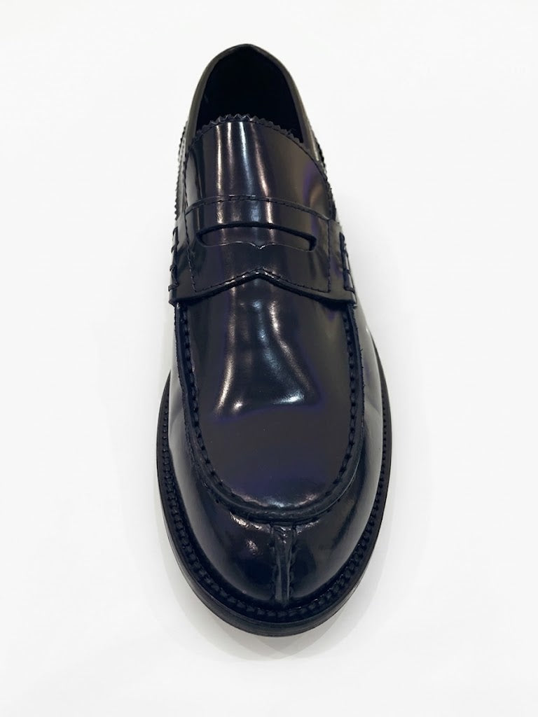 MOCASSIN BLEU LISSE