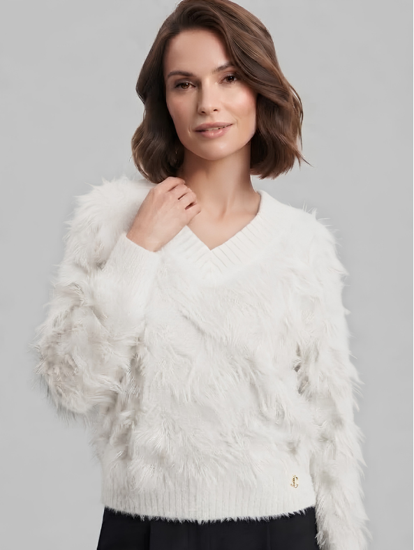 MAGLIONE EFFETTO PELLICCIA