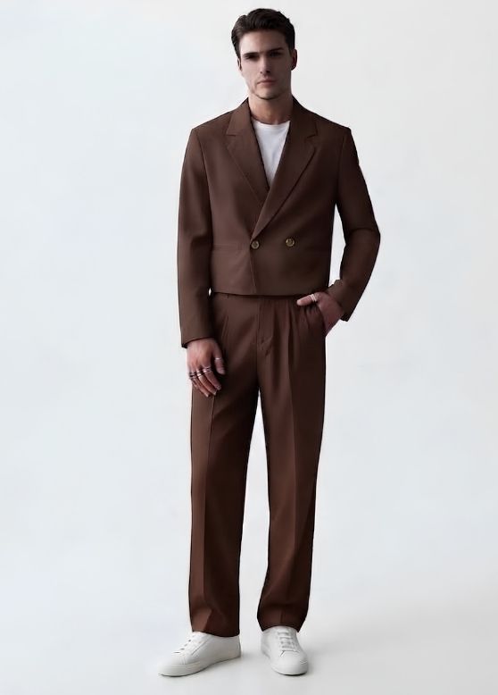 BLAZER CROP UOMO