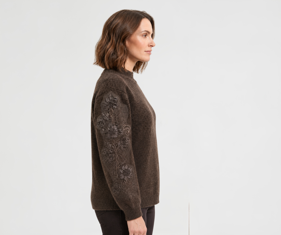 MAGLIONE FLOREALE