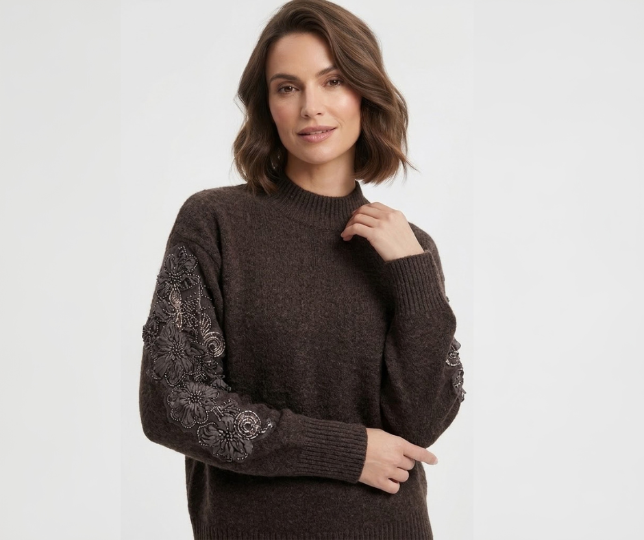 MAGLIONE FLOREALE