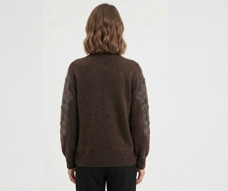 MAGLIONE FLOREALE