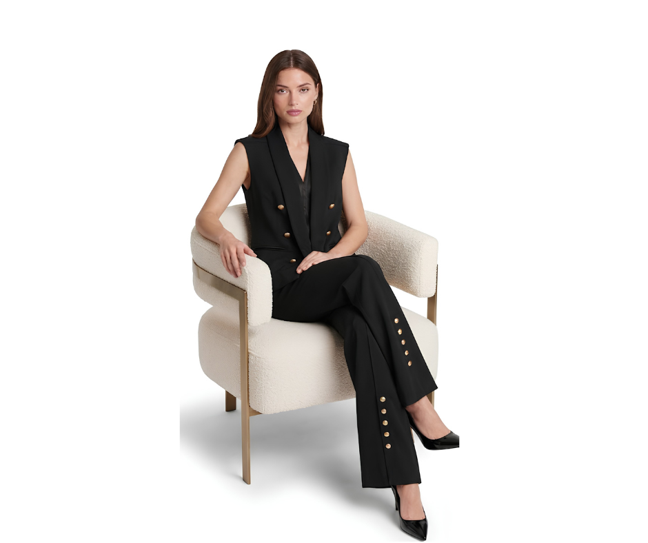 TAILLEUR GILET PANTALONE A ZAMPA