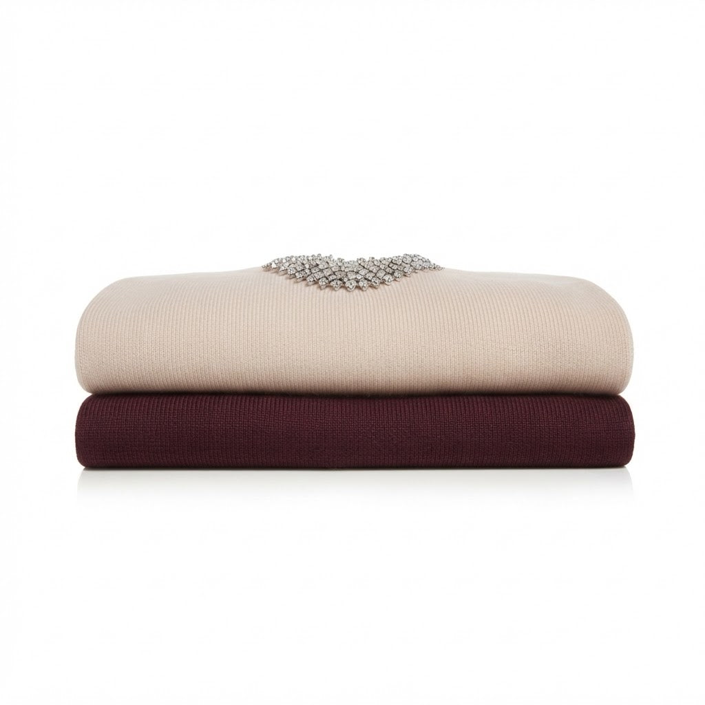 MAGLIONE GIROCOLLO A GOCCIA