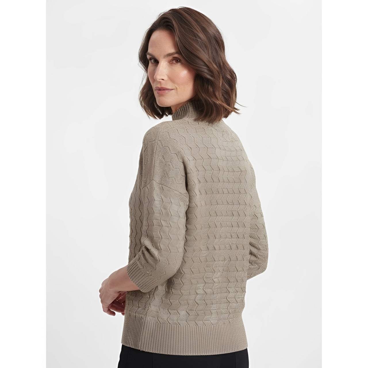 MAGLIONE BRILLANTINATO