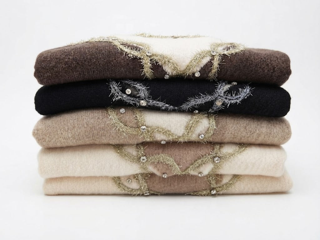 MAGLIONE DECORATO