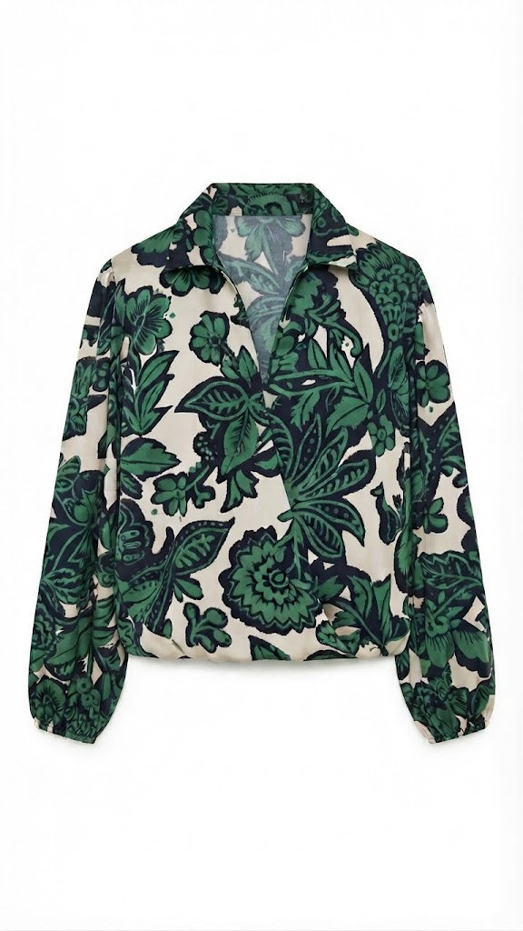 BLUSA IN RASO FANTASIA