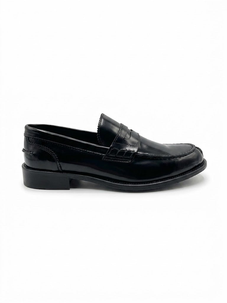 MOCASSIN BLEU LISSE